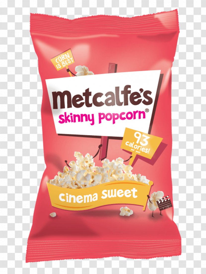 Popcorn Caramel Corn Metcalfes Skinny Salt Metcalfe's Food Company - Cinema Transparent PNG