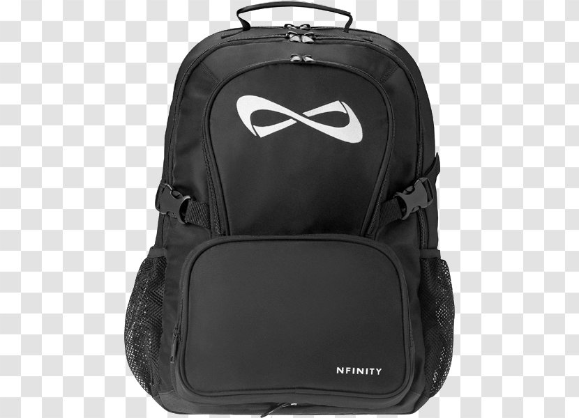 Nfinity Sparkle Athletic Corporation Backpack, Black/White Cheerleading - Backpack Transparent PNG