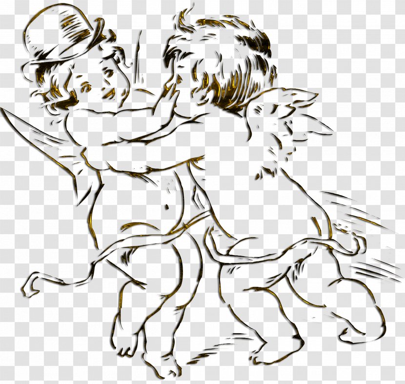 Coloring Book Drawing Child Adult - Cartoon - Cupid Transparent PNG