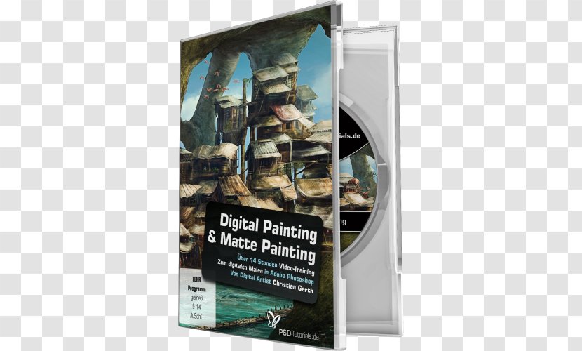 Matte Painting Digital Poster Career - Display Advertising - Watercolor Transparent PNG