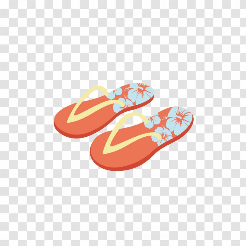 Flip-flops Slipper Euclidean Vector - Motif - Sandals Transparent PNG