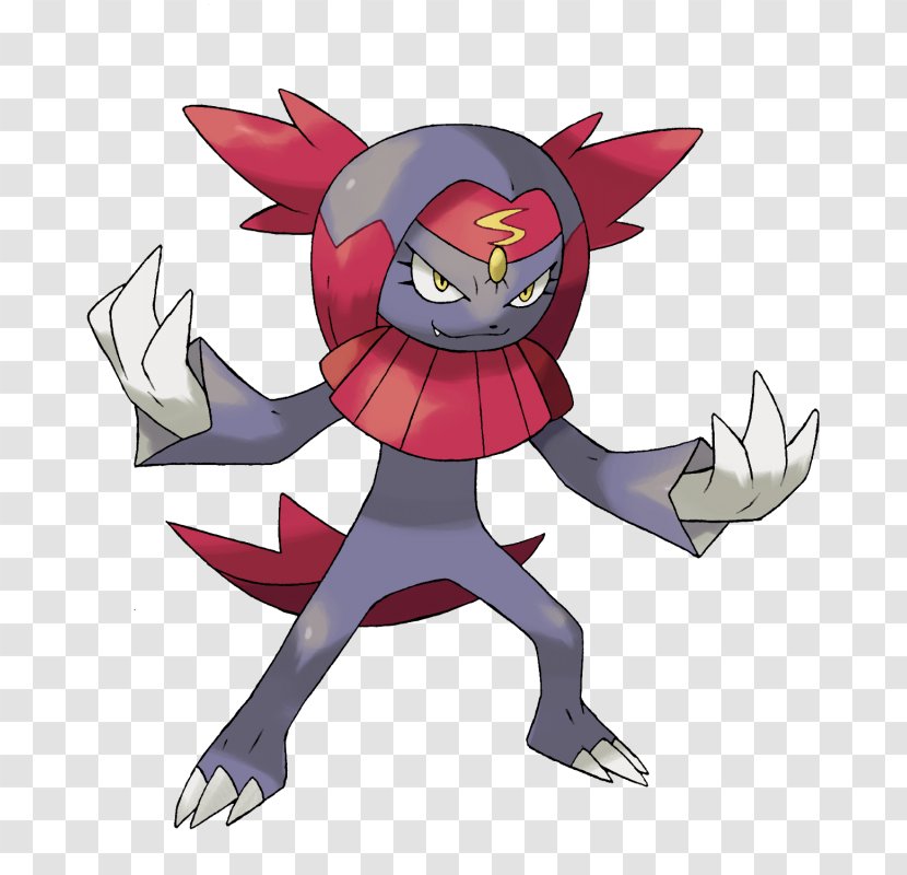 Pokemon X And Y Sun Moon Weavile Pikachu Evolution Mythical Creature Transparent Png
