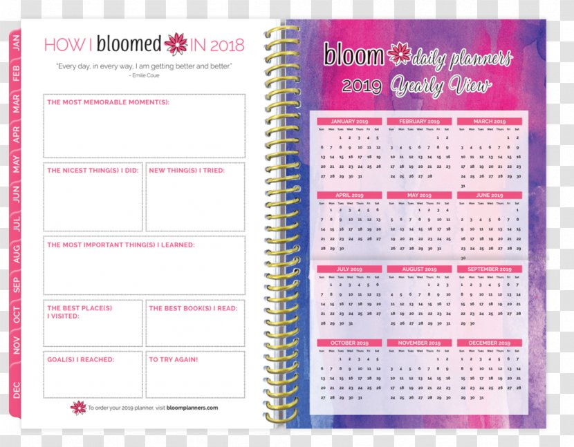 Personal Organizer Hardcover 0 Planning - DAILY PLANNER Transparent PNG