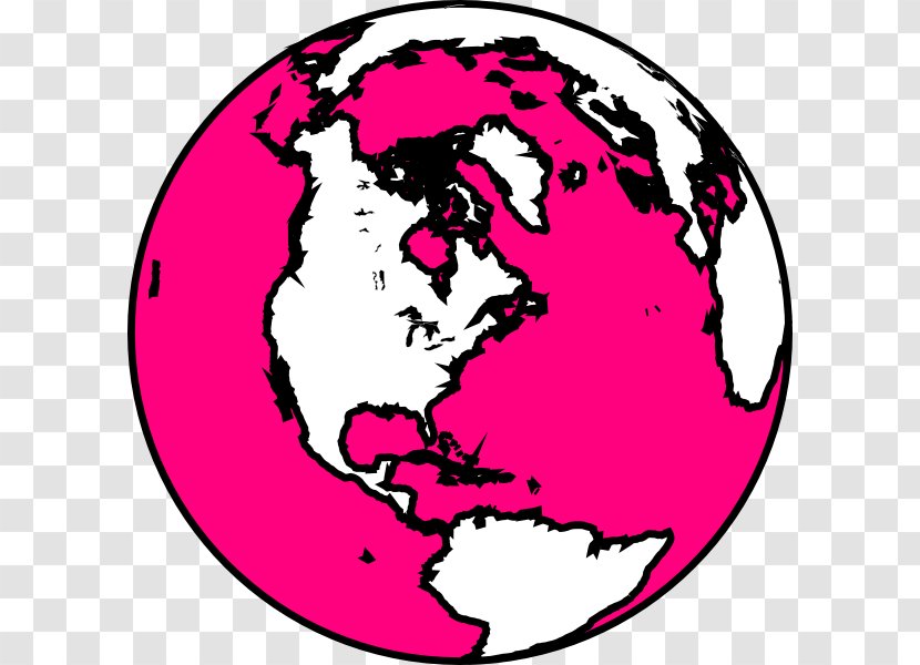 Globe World Earth Black And White Clip Art - Tree Transparent PNG