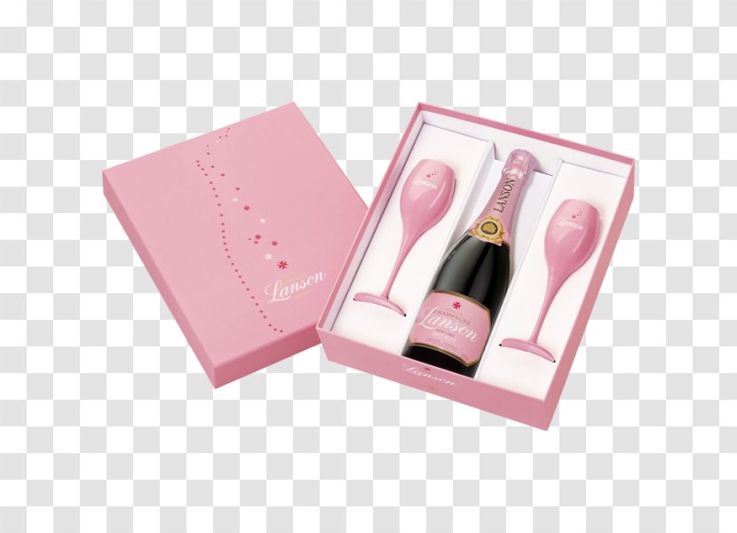 Champagne Lanson Rosé Moët & Chandon Wine - Label Transparent PNG
