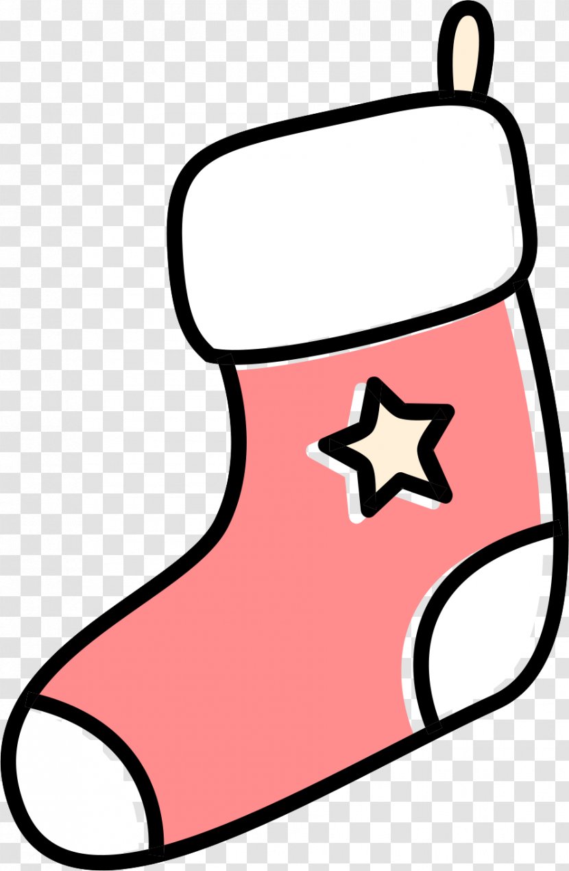 Christmas Stockings Clip Art - Sock - Pink Transparent PNG