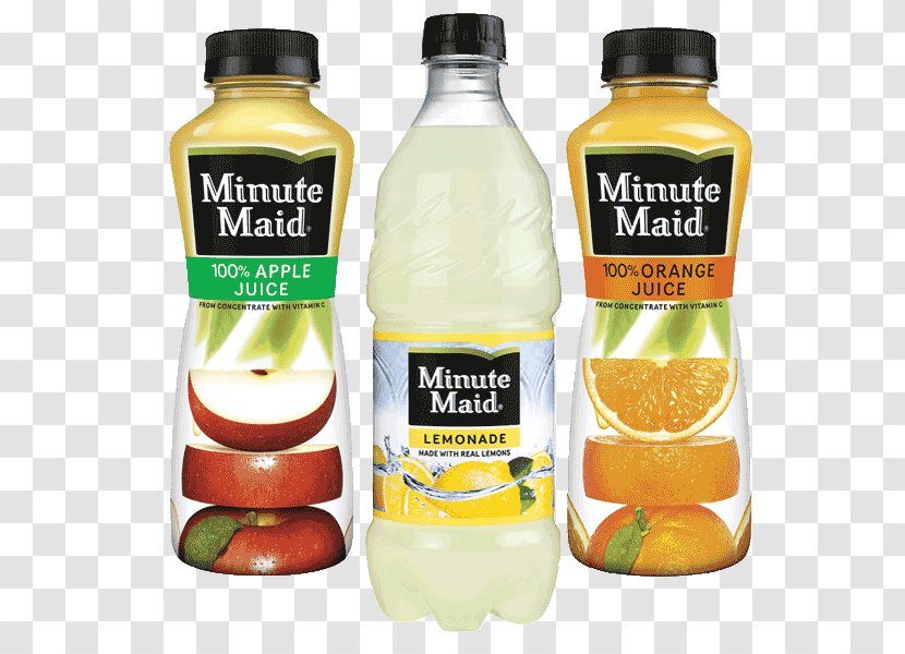 Apple Juice Orange Lemonade Minute Maid Transparent PNG