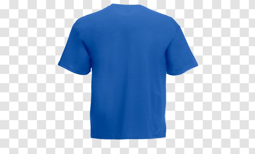 T-shirt Fruit Of The Loom Polo Shirt Crew Neck Royal Blue Transparent PNG