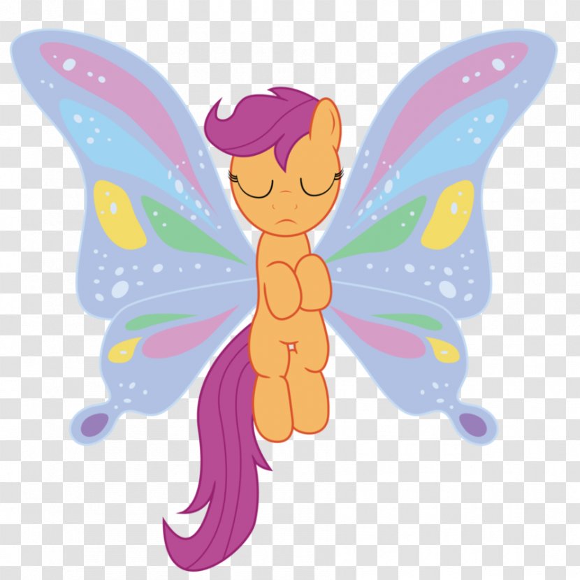 Rarity Scootaloo Pony Pinkie Pie - Pollinator - Wings Fly High Transparent PNG