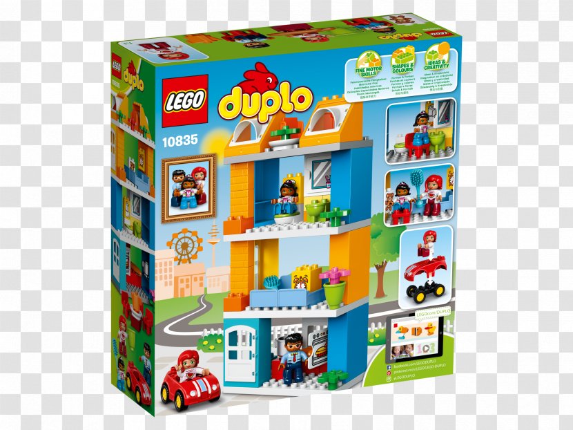 LEGO 10835 DUPLO Family House Lego Duplo Toy Transparent PNG