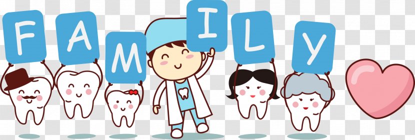 Tooth Cartoon Dentist Illustration - Protect Teeth Transparent PNG