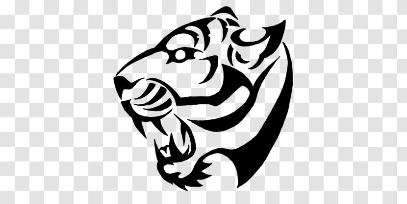 Drawings For Tattoos Tiger Art - Tattoo Transparent PNG