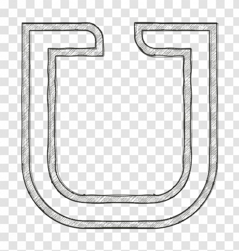 Brand Icon Logo Network - Uber - Metal Rectangle Transparent PNG