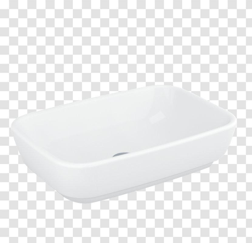 Ceramic Tap Rectangle - Bathroom Sink - Angle Transparent PNG