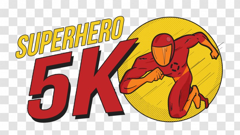 Superhero Superman 5K Run - 4k Resolution Transparent PNG