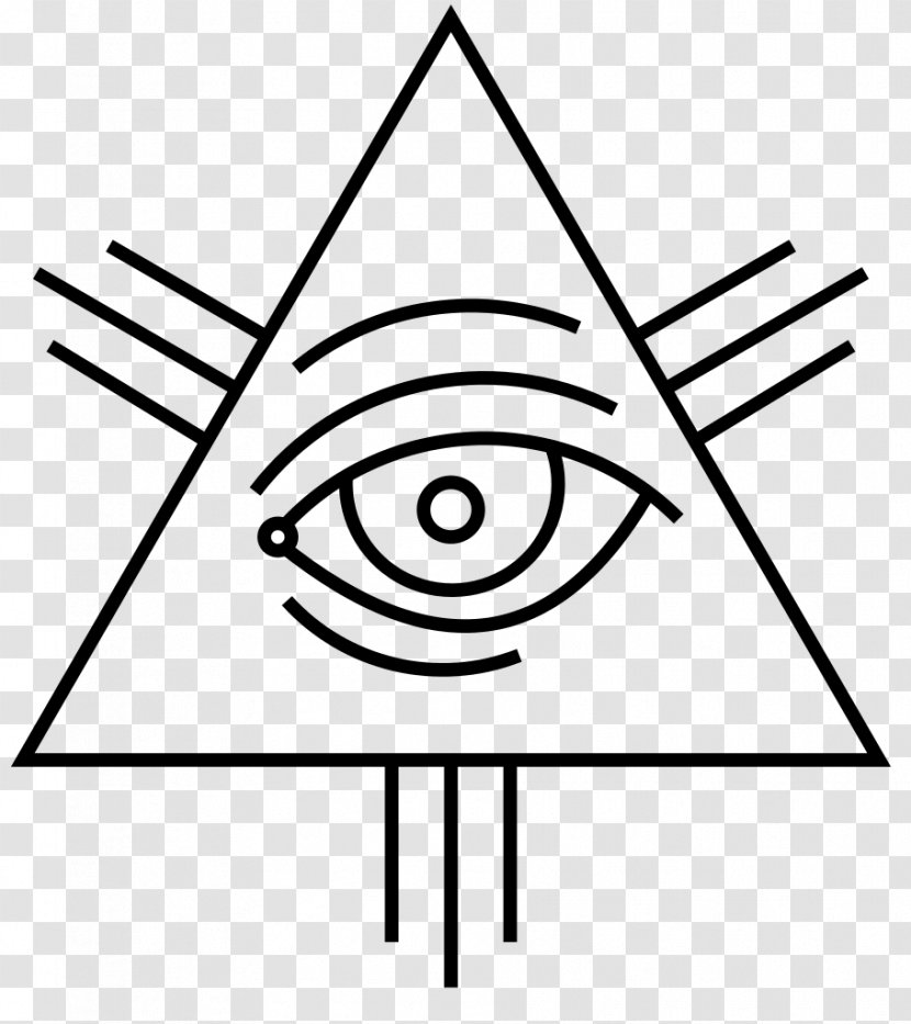 Eye Of Providence Divine Horus Symbol - Area - Religious Vector Transparent PNG