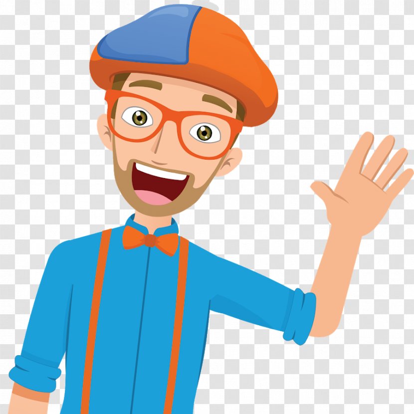 Blippi Birthday Party Child Police Cars - Thumb Transparent PNG