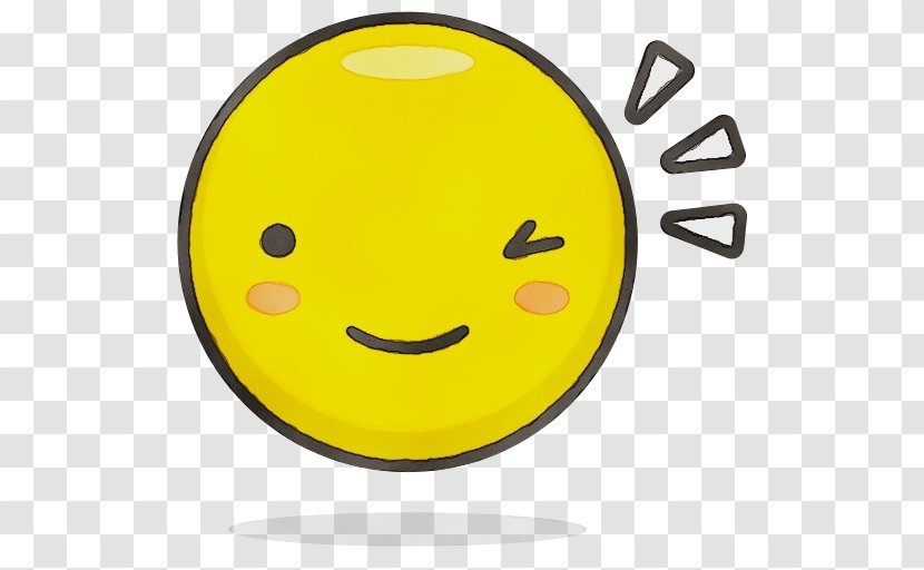 Emoticon - Paint - Happy Head Transparent PNG