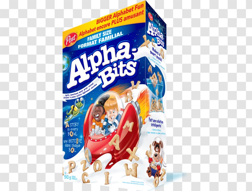 Breakfast Cereal Post Foods Alpha-Bits Marshmallow - Alphabits - Nuts Package Transparent PNG