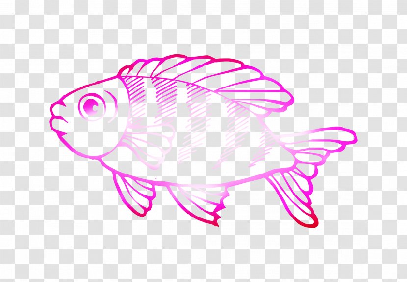 Saltwater Fish Coloring Book Deep Sea Creature Ocean - Fresh Water Transparent PNG