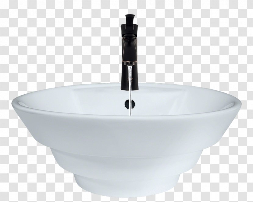 Ceramic Tap Sink Drain - Basin Transparent PNG