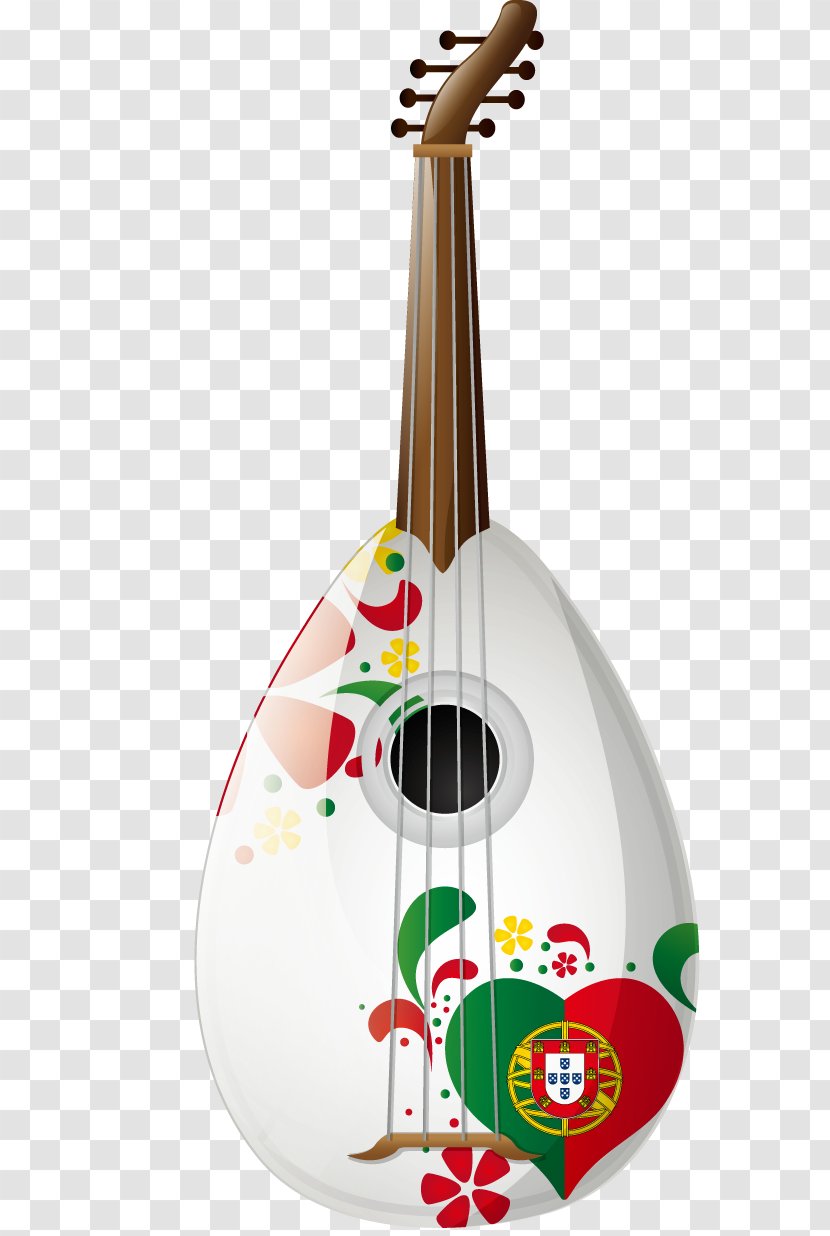 Portugal Ukulele Guitar Clip Art - Tree - Vector Folk Transparent PNG