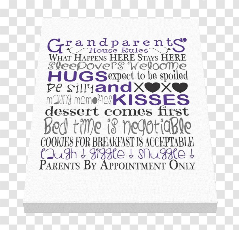 Paper Purple Font Brand Line - Area - Grandfather Quotes Transparent PNG
