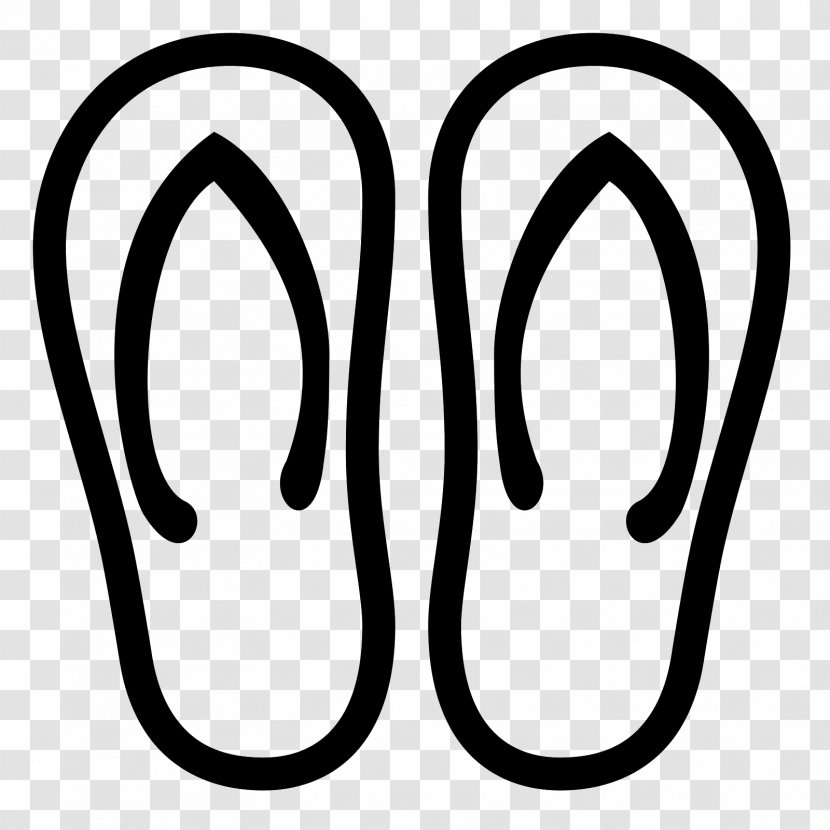 Flip-flops Sandal - Computer Font Transparent PNG