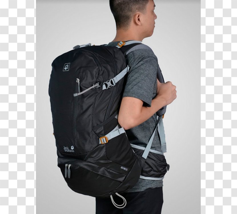 Backpack Hiking Bag Jack Wolfskin Shoulder - Luggage Bags Transparent PNG