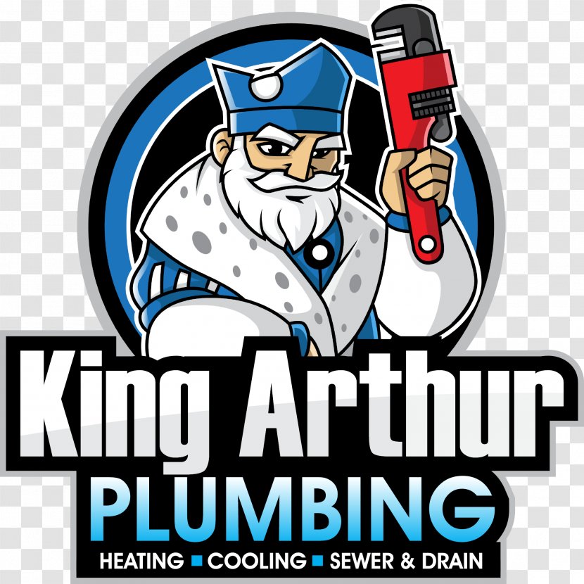 King Arthur Plumbing Heating & Air Conditioning Plumber HVAC - Logo - KING ARTHUR Transparent PNG