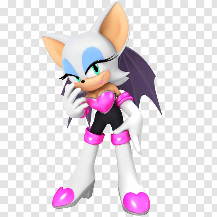 Rouge The Bat Sonic Generations Shadow Hedgehog Amy Rose Tails - Supersonic Transparent PNG