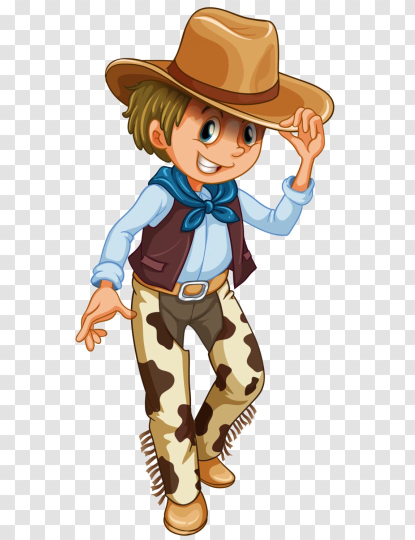 Royalty-free Cowboy American Frontier - Boy - Hat Transparent PNG