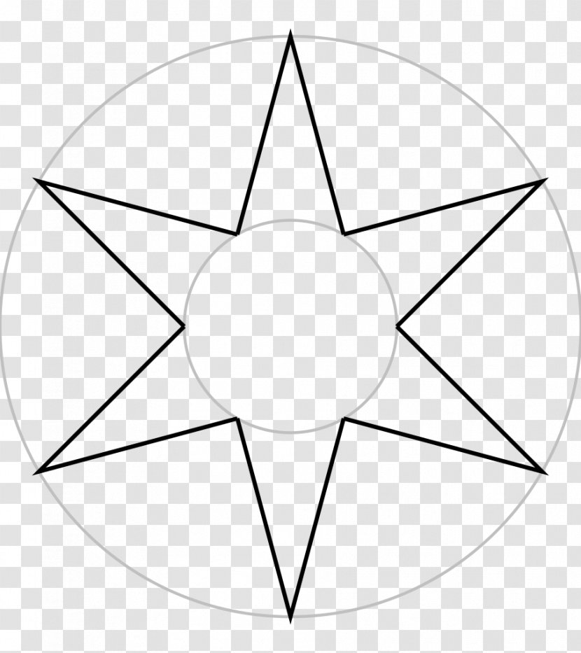 Five-pointed Star Symbol Polygons In Art And Culture - Triangle - Sided Transparent PNG