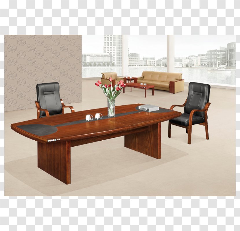 Office Coffee Tables Desk Furniture - Hardwood - Table Transparent PNG