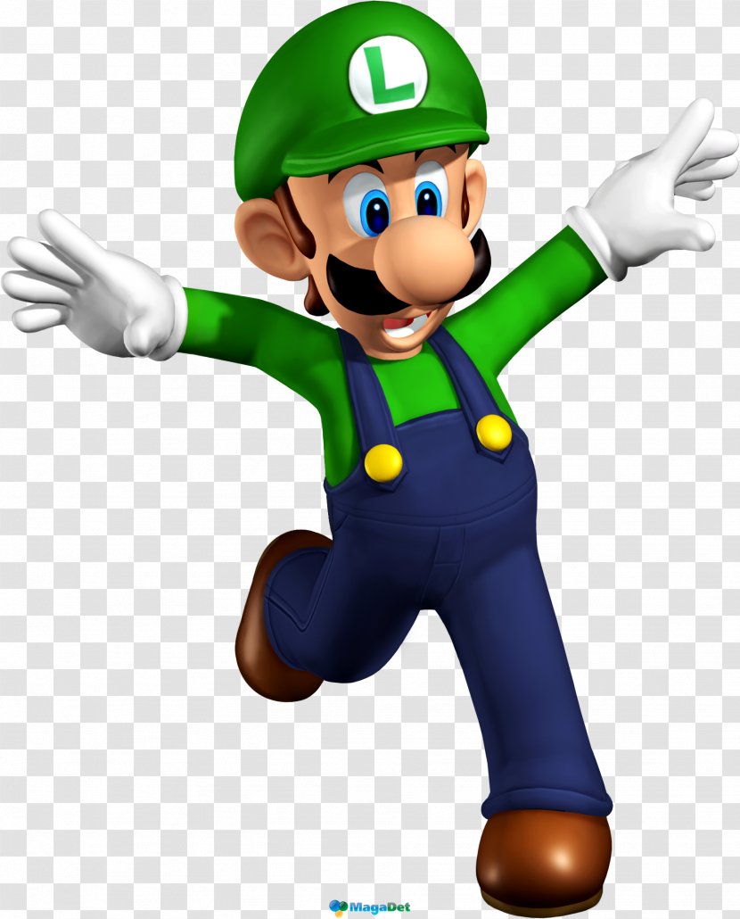 Mario Kart: Double Dash & Luigi: Superstar Saga Bros. New Super Bros - Luigi Transparent PNG