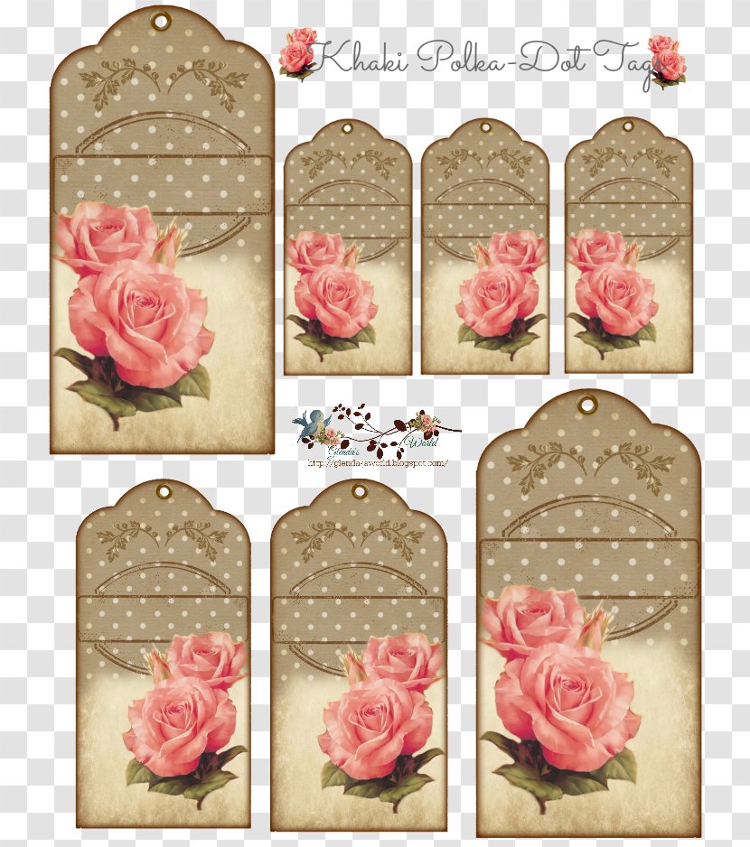 Garden Roses Decal Pink Floral Design - Flower - Rose Banner Transparent PNG