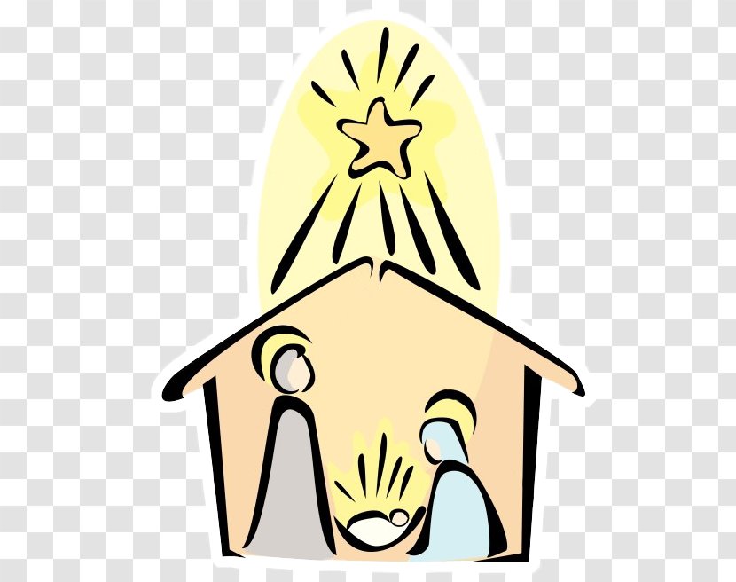 Holy Family Nativity Of Jesus Scene Drawing Manger Transparent PNG