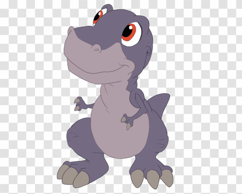 Chomper YouTube Ducky Petrie The Land Before Time - Reptile - Clipart Transparent PNG