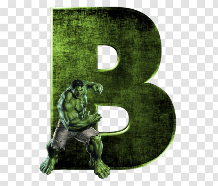 Incredible Hulk - Green - Season 3 LetterZ Letter Transparent PNG