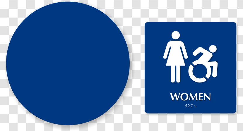 Logo Unisex Public Toilet & Bidet Seats - Disability - Disabled Sign Transparent PNG