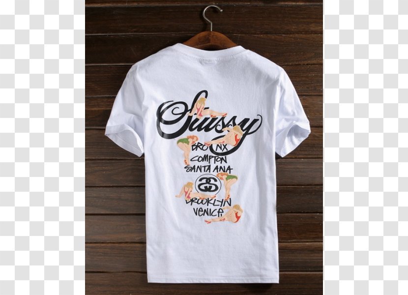 T-shirt Hoodie Stüssy Sleeve Stussy - Heart Transparent PNG