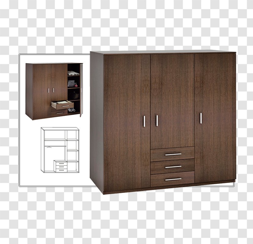 Armoires & Wardrobes Drawer Furniture Room Cupboard - House Transparent PNG