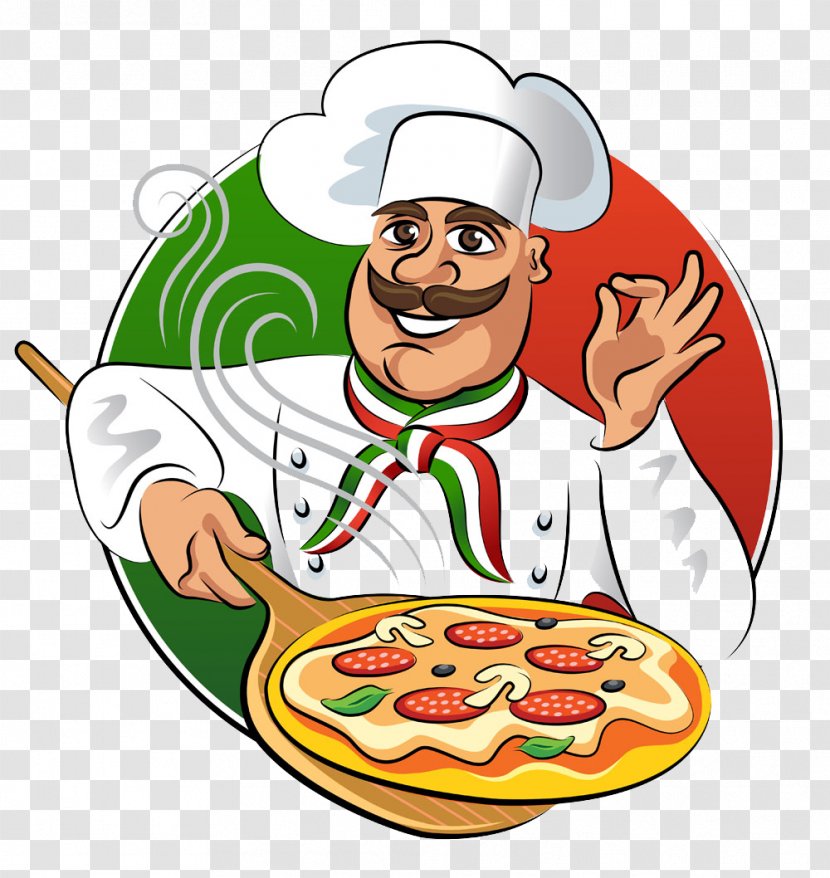 Chef Cooking Food Illustration - Delivery - Design Transparent PNG