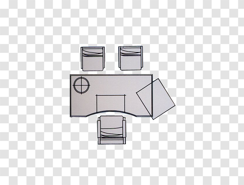 Table Computer Desk - Rendering - Home Improvement Renderings Size Chart Line Drawing Transparent PNG