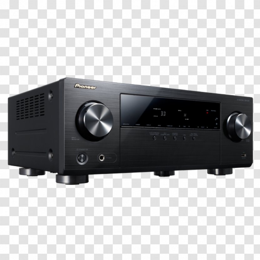 AV Receiver 5.1 Surround Sound Home Theater Systems Pioneer VSX-531 Radio - High Fidelity - Bluetooth Transparent PNG