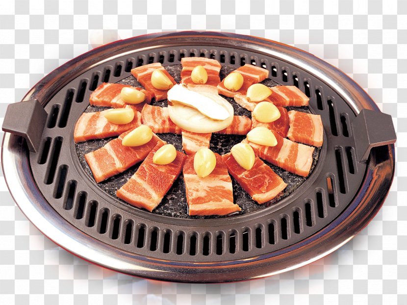 Korean Barbecue Cuisine Food - Iron Bar Transparent PNG