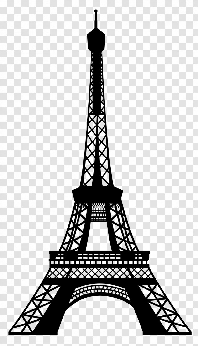 Eiffel Tower Champ De Mars Clip Art - Wall Decal Transparent PNG