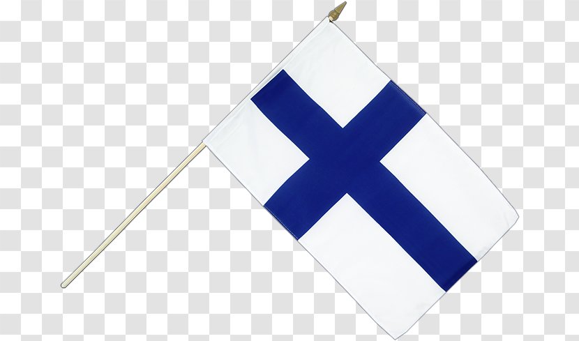 Flag Cartoon - Rectangle Electric Blue Transparent PNG