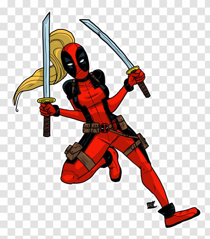 Deadpool Daredevil Character - Fictional - Lady Transparent PNG