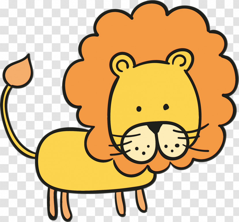 Lion Cartoon Drawing Tiger Sketch Transparent PNG